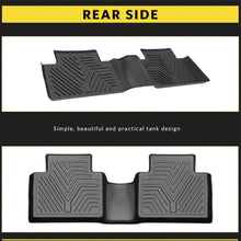 Floor Mats for 2014-2020 Nissan Rogue All Weather TPE Heavy Duty 3pcs Full Set