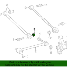 Genuine Rear Lower Control Arm Nut Qty of 1 90080-17223