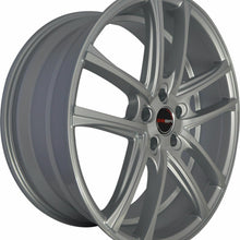 4 GWG Wheels 22 inch Silver ZERO 22x9 Rims fits NISSAN ROGUE SELECT S 2014-2015