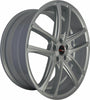 4 GWG Wheels 22 inch Silver ZERO 22x9 Rims fits NISSAN ROGUE SELECT S 2014-2015