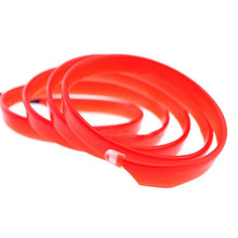 2M Red Auto Car LED EL Wire Light Strip Interior Atmosphere Glow Neon Lamp Decor