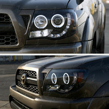 For 2005-2011 Toyota Tacoma HALO LED Projector Headlights Pre Runner X Runner