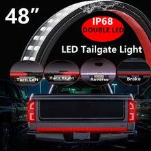 48" DOUBLE LINE Truck Pickup LED Tailgate Light Signal Reverse Strip For Toyota