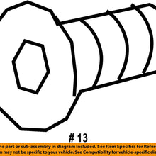 HONDA OEM Front Door-Striker Bolt 90120T2A000