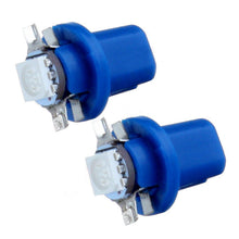 10pcs Blue T5 B8.5D 5050 1SMD LED Dashboard Dash Gauge Instrument Light Bulbs