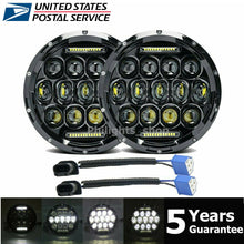 7” Inch Round LED Hi/Low Beam Headlights 280W for 97-17 JEEP JK TJ LJ Wrangler