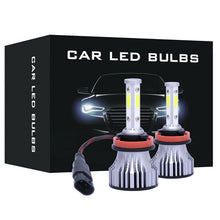 4-Side H11 H8 H9 COB LED Headlight Kit High Power Bulbs 6000K 2000W 320000LM CAO