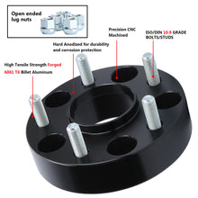 HUB CENTRIC WHEEL SPACERS ¦ 5x114.3 (5X4.5) ¦ 66.1 CB ¦12X1.25 ¦ 1 INCH 25MM