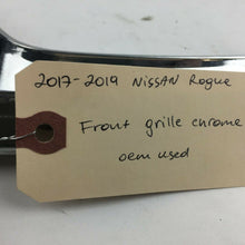 2017 - 2020 Nissan Rogue Front Grille Chrome Bezel OEM USED