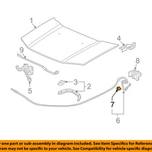 HONDA OEM Hood-Release Cable Clip 91504SDA003