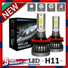 2X H11 H8 H9 LED Fog Light Conversion Kit Bulbs High Power 6000K 100W Headlight