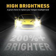 AUXITO H11 9005 LED Headlight Combo LIght for Honda Accord 13-2018 Civic 16-2020