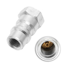 1*R12 R22 R502 Screw to R134A Fast Conversion Adapter Valve 1/4" to 8v1 Thread