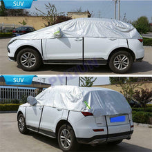 Car Suv Sedan Hatchback Semi-body Cover Sun Shade Reflective Outdoor Waterproof