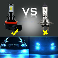 CHUSYYRAY H11 LED Headlight Low Beam Bulbs for Toyota Camry 2007-2014 100W 8000K