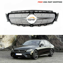 Front Chrome Diamond Grille w/Camera For Mercedes Benz W213 E-CLASS E350 E400