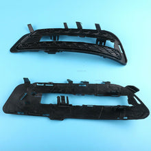 2Pcs Fog Light Cover Front Bumper Grille fit Mercedes E Class E350 E550 2009-16