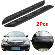 2x Car Front Rear Bumper Door Corner Scratch Guard Cover Lip Trim Bar Parts