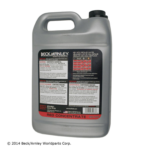 Beckarnley 252-1002 Red Concentrate Premium Antifreeze Coolant, 1 Gallon