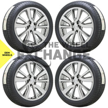 19" Nissan Rogue Sport PVD Chrome wheels rims tires Factory OEM set 4 62748