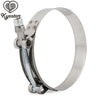 1PC 90mm - 98mm 301 Stainless Steel T-Bolt Clamp For 3.54