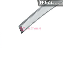 Wellvisors Deflectors Premium Series Visors For Toyota Corolla 20+ Smoke Tint