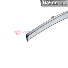 Wellvisors Rain Guard Deflectors Visors For Toyota Corolla 2020-Up Black Trim