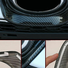 For Toyota Corolla E210 Sedan 2019-20 Carbon Fiber Look Front Grille Emblem Trim