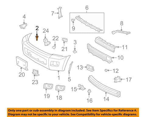 TOYOTA OEM Rear Bumper-Bumper Cover Clip 5216102020