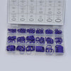 270pcs AC A/C System O-Ring Seals Oring Air Conditioning Rapid Seal Kit Purple