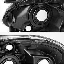 For 2003 2004 2005 2006 2007 2008 Toyota Corolla Black Headlight Amber Reflector