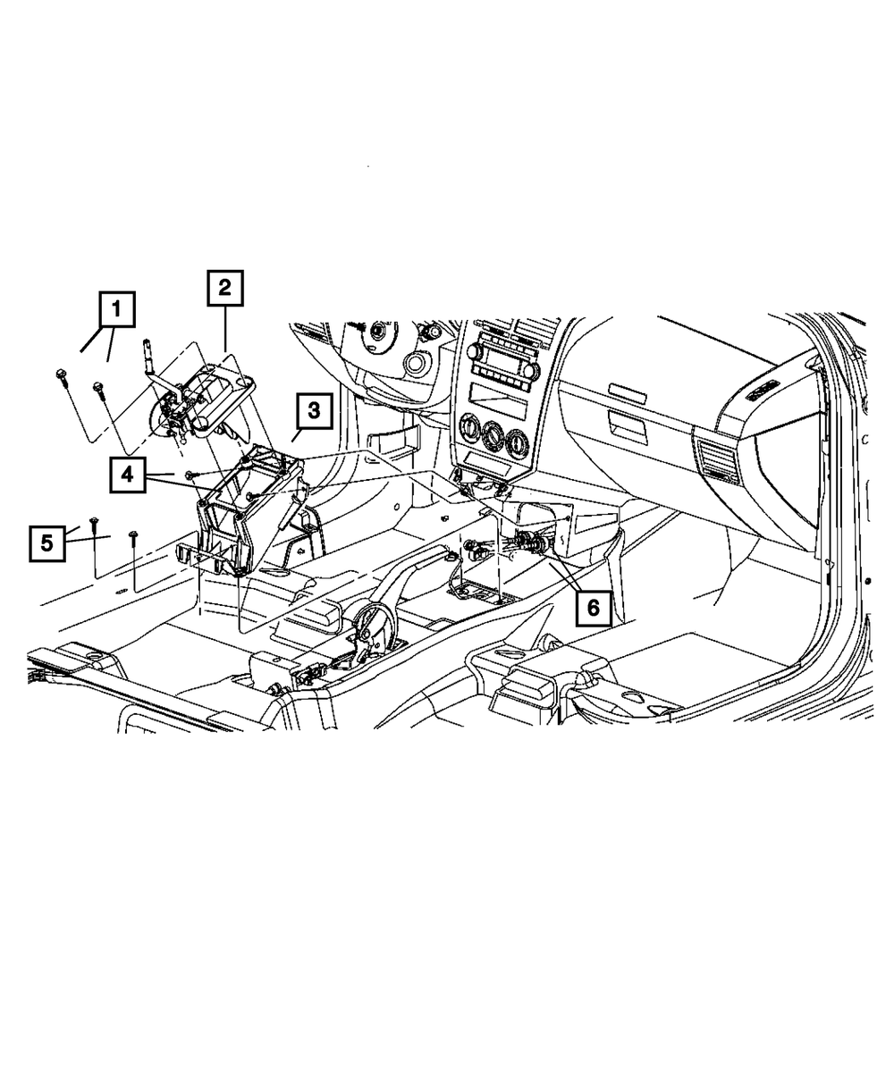 Genuine MOPAR Gearshift Control Cable 5062056AD