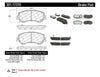 Disc Brake Pad Set Front Centric 301.17370