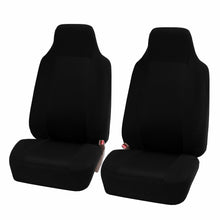 Highback Seat Covers Seat For Car SUV Auto Van Full Set Solid Black