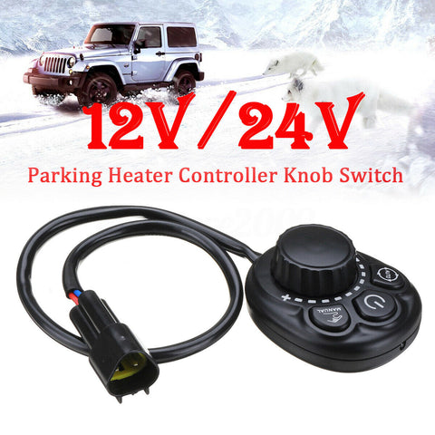 12V/24V Parking Heater Controller Knob Switch For Truck Track Air Diesel Heater