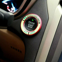 Nightglow Car Interior Ignition Engine Start Stop Push Button Decal Sticker 31mm