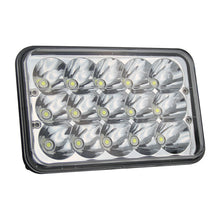 4pcs 4x6'' 75W Led Headlights Hi-Lo Sealed Beam for Peterbilt Kenworth T800 W900