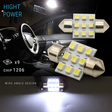 20X White LED Light Interior Package Kit for T10 & 31mm Map Dome + License Plate