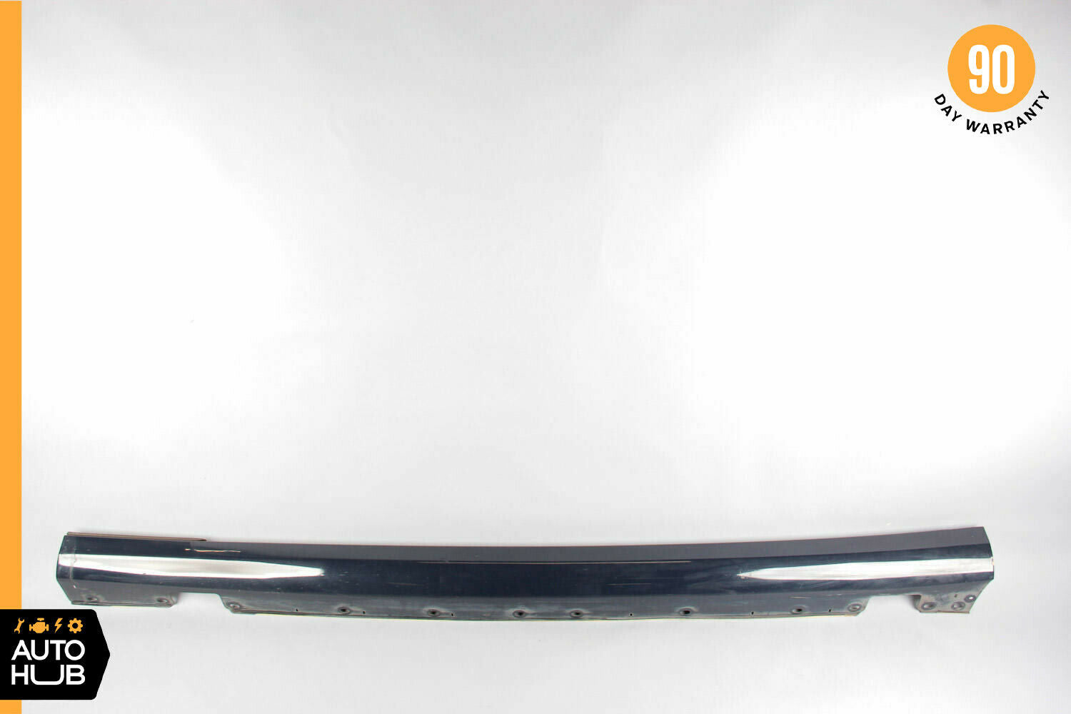 03-09 Mercedes W211 E320 E500 Rocker Panel Side Skirt Left Driver Side Blue OEM