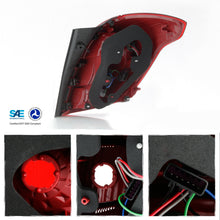 For 2013-2016 Buick Encore Chrome Red Tail Lamp Brake Light Driver Left LH 13-16