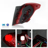 For 2013-2016 Buick Encore Chrome Red Tail Lamp Brake Light Driver Left LH 13-16