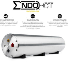 AccuAir ENDO-CT Raw Aluminum Tank Vu4 Valve Manifold ELevel+ Connect Management
