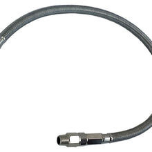22" 3/8 Stainless Steel Leader Hose w/ Check Valve 3/8" npt Male to 3/8npt Male