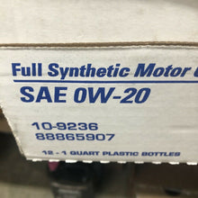 12 Quarts ACDELCO 10-9236 Full Synthetic Motor Oil SAE 0W-20 Dexos1 2 Generation
