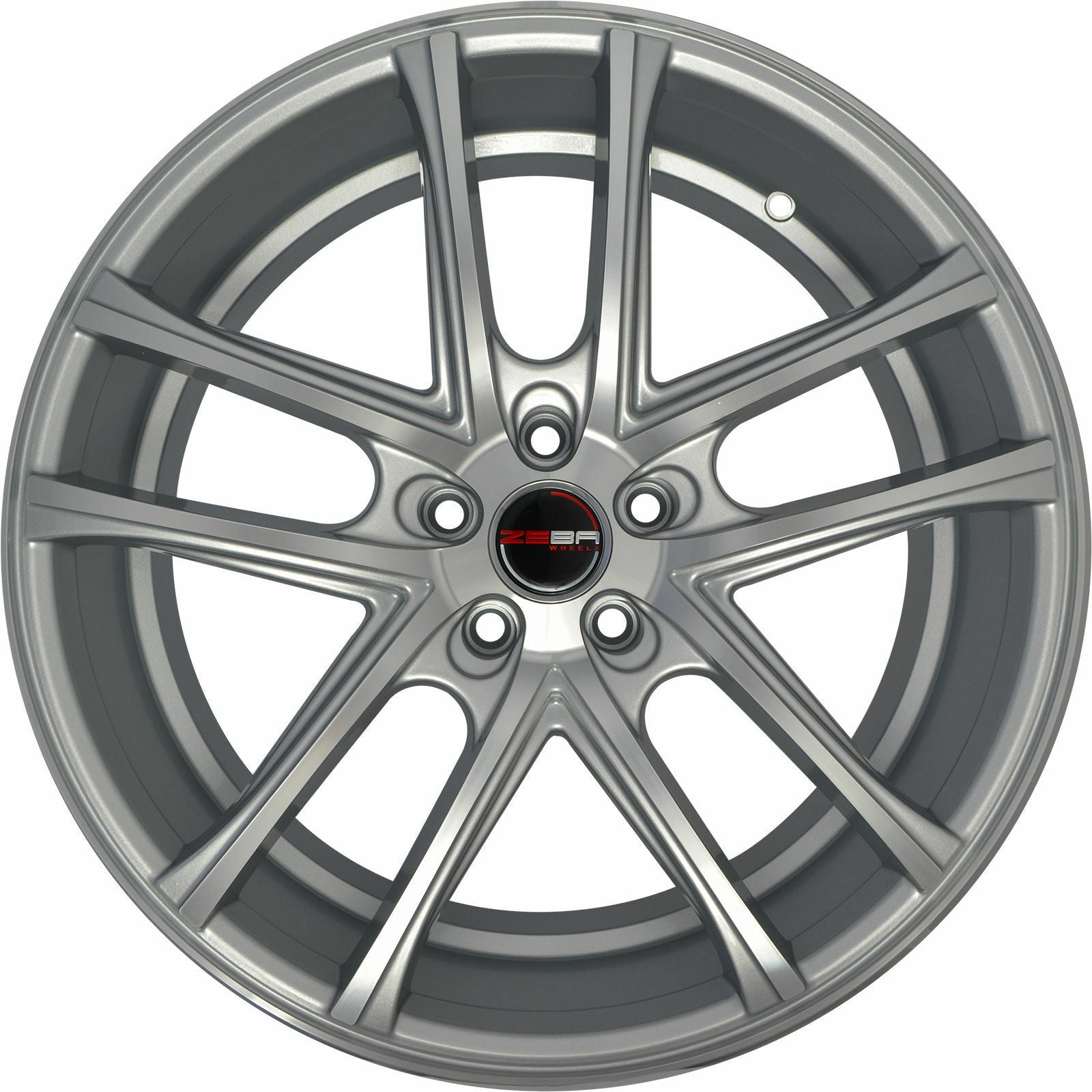 4 GWG Wheels 22 inch Silver ZERO 22x9 Rims fits NISSAN ROGUE SELECT S 2014-2015