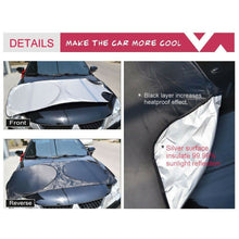 Car Shield Cover Visor UV Block Rear Front Windshield Window Sun Shade Foldable