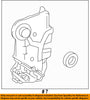 TOYOTA OEM Front Door-Lock Actuator Motor 6904002440