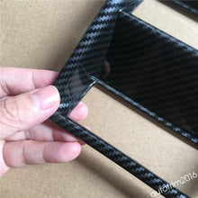 Carbon Fiber Look Headlights Switch Panel Kit For Nissan X-Trail Rogue 2014-2020