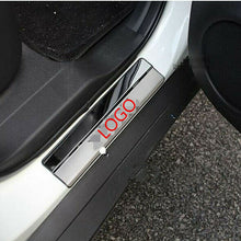 Stainless Steel Door Sill Scuff Plate Guard Fit For Nissan Rogue 2017 2018 2019