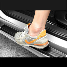 Car Door Sticker Carbon Fiber Threshold Protector Anti Scratch Auto Accessories